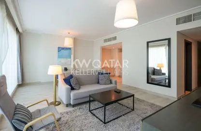 Apartment - 1 Bedroom - 2 Bathrooms for rent in Centara West Bay Residences  and  Suites Doha - Diplomatic Street - West Bay - Doha