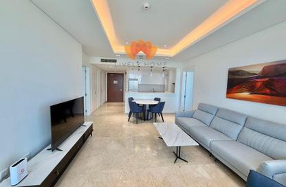 Apartment - 2 Bedrooms - 3 Bathrooms for rent in Lusail Marina Heights - Marina District - Lusail