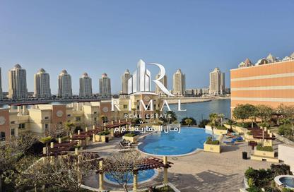 Apartment - 1 Bedroom - 2 Bathrooms for rent in Viva West - Viva Bahriyah - The Pearl Island - Doha