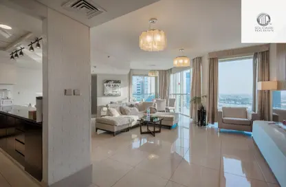 Apartment - 2 Bedrooms - 3 Bathrooms for rent in Lusail Residence - Marina District - Lusail