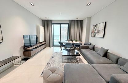 Apartment - 1 Bedroom - 2 Bathrooms for rent in Lusail Marina Heights - Marina District - Lusail