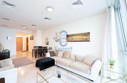 Apartment - 1 Bedroom - 2 Bathrooms for rent in Zig Zag Tower B - Zig Zag Towers - West Bay - Doha