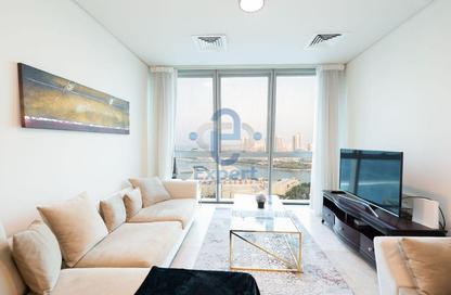 Apartment - 1 Bedroom - 2 Bathrooms for rent in Zig Zag Tower B - Zig Zag Towers - West Bay - Doha