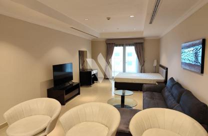 Apartment - Studio - 1 Bathroom for rent in East Porto Drive - Porto Arabia - The Pearl Island - Doha