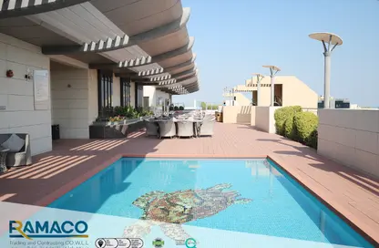 Apartment - 2 Bedrooms - 2 Bathrooms for rent in FJ Building 7 - Umm Ghuwailina - Doha