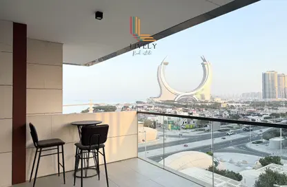 Apartment - 1 Bedroom - 2 Bathrooms for rent in Marina Tower 12 - Marina District - Lusail
