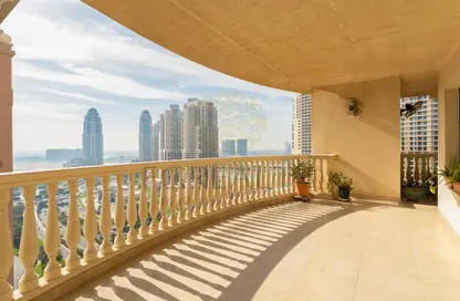 Apartment - 3 Bedrooms - 3 Bathrooms for sale in East Porto Drive - Porto Arabia - The Pearl Island - Doha