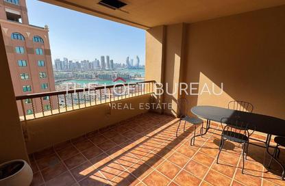 Apartment - 1 Bedroom - 2 Bathrooms for rent in East Porto Drive - Porto Arabia - The Pearl Island - Doha