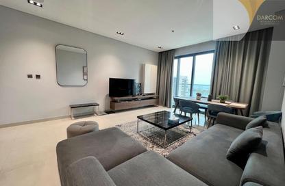 Apartment - 1 Bedroom - 2 Bathrooms for rent in Marina Tower 23 - Marina District - Lusail Apartment - 1 Bedroom - 2 Bathrooms for rent in Marina Tower 23 - Marina District - Lusail