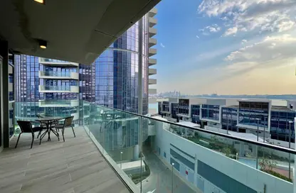 Apartment - 1 Bedroom - 2 Bathrooms for rent in Seef Lusail Tower 1 - Seef Lusail - Lusail City - Lusail