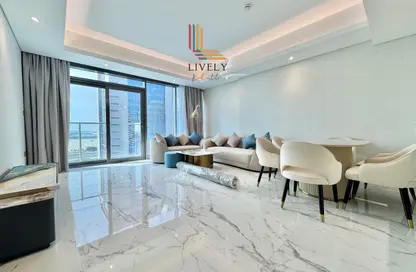 Apartment - 1 Bedroom - 2 Bathrooms for rent in Marina Residences 195 - Marina District - Lusail
