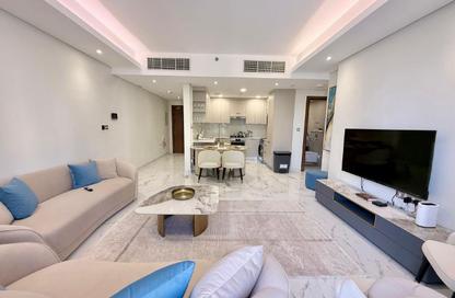 شقة - 2 غرف نوم - 3 حمامات للايجار في برج مارينا 23 - منطقة المارينا - الوسيل شقة - 2 غرف نوم - 3 حمامات للايجار في برج مارينا 23 - منطقة المارينا - الوسيل