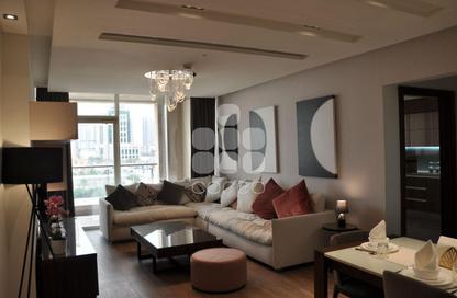Apartment - 1 Bedroom - 2 Bathrooms for rent in Lusail Marina Heights - Marina District - Lusail Apartment - 1 Bedroom - 2 Bathrooms for rent in Lusail Marina Heights - Marina District - Lusail