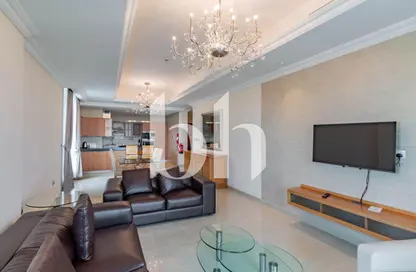 Apartment - 2 Bedrooms - 3 Bathrooms for rent in Viva West - Viva Bahriyah - The Pearl Island - Doha