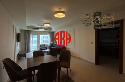Apartment - 2 - 3 for rent in Lusail Marina Heights - Marina District - Lusail