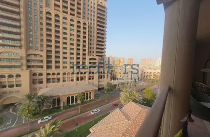 Apartment - 1 Bedroom - 2 Bathrooms for rent in East Porto Drive - Porto Arabia - The Pearl Island - Doha