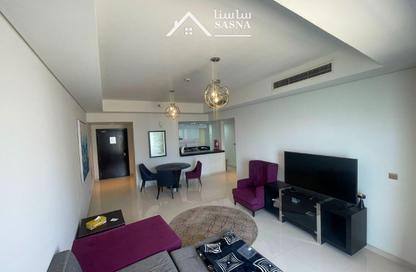 Apartment - 2 - 3 for rent in Lusail Marina Heights - Marina District - Lusail