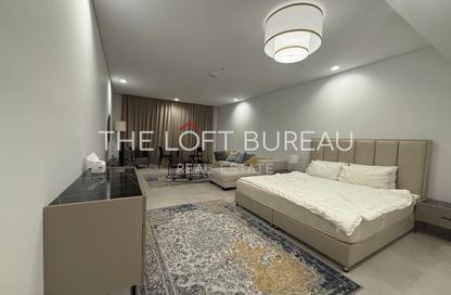 Apartment - Studio - 1 Bathroom for rent in Al Mutahidah Tower - Viva Bahriyah - The Pearl Island - Doha