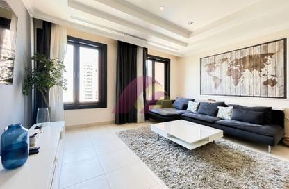 Apartment - 1 Bedroom - 2 Bathrooms for rent in One Porto Arabia - Porto Arabia - The Pearl Island - Doha