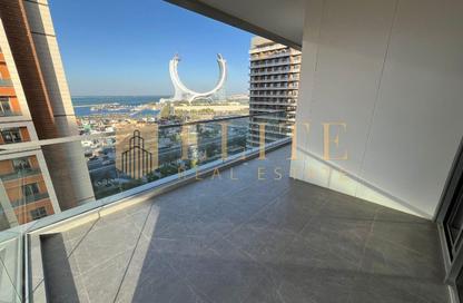 Apartment - 2 - 4 for rent in Lusail Marina Heights - Marina District - Lusail