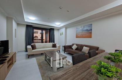 Apartment - 1 Bedroom - 2 Bathrooms for rent in West Porto Drive - Porto Arabia - The Pearl Island - Doha