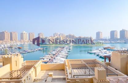 Apartment - 2 Bedrooms - 3 Bathrooms for rent in East Porto Drive - Porto Arabia - The Pearl Island - Doha