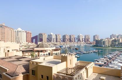 Apartment - 2 Bedrooms - 3 Bathrooms for rent in East Porto Drive - Porto Arabia - The Pearl Island - Doha