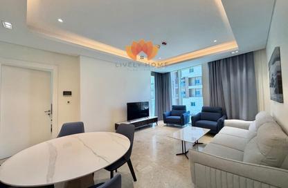 Apartment - 2 Bedrooms - 3 Bathrooms for rent in Lusail Marina Heights - Marina District - Lusail
