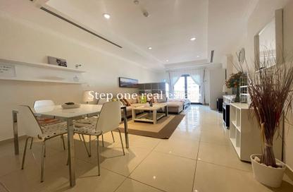 Apartment - Studio - 1 Bathroom for rent in West Porto Drive - Porto Arabia - The Pearl Island - Doha