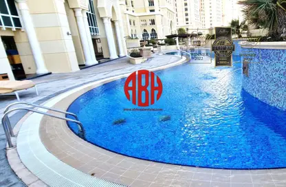 Apartment - Studio - 1 Bathroom for rent in Viva Central - Viva Bahriyah - The Pearl Island - Doha