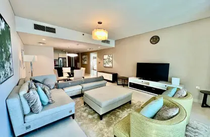 Apartment - 2 Bedrooms - 3 Bathrooms for rent in Burj DAMAC Marina - Marina District - Lusail