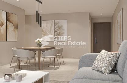 Apartment - 1 Bedroom - 2 Bathrooms for sale in The Gate by MK Residence - Fox Hills - Lusail