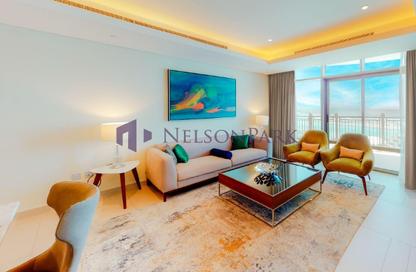 Apartment - 1 Bedroom - 2 Bathrooms for rent in Abraj Bay - Abraj Quartiers - The Pearl Island - Doha