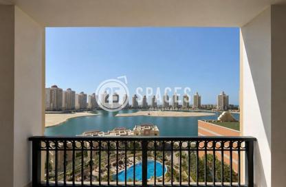 Apartment - 3 Bedrooms - 4 Bathrooms for rent in Viva East - Viva Bahriyah - The Pearl Island - Doha Apartment - 3 Bedrooms - 4 Bathrooms for rent in Viva East - Viva Bahriyah - The Pearl Island - Doha