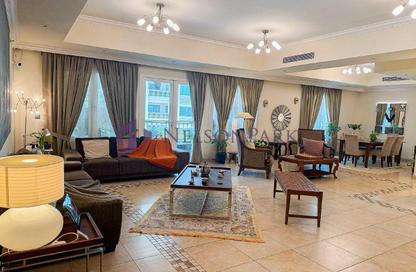 شقة - 3 - 4 للايجار في طريق بورتو الشرقي - بورتو أرابيا - جزيرة اللؤلؤة - الدوحة
