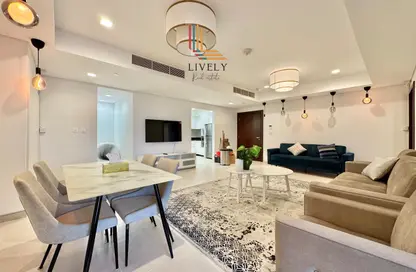 شقة - غرفة نوم - 2 حمامات للايجار في ابراج المتحدة - فيفا بحرية - جزيرة اللؤلؤة - الدوحة