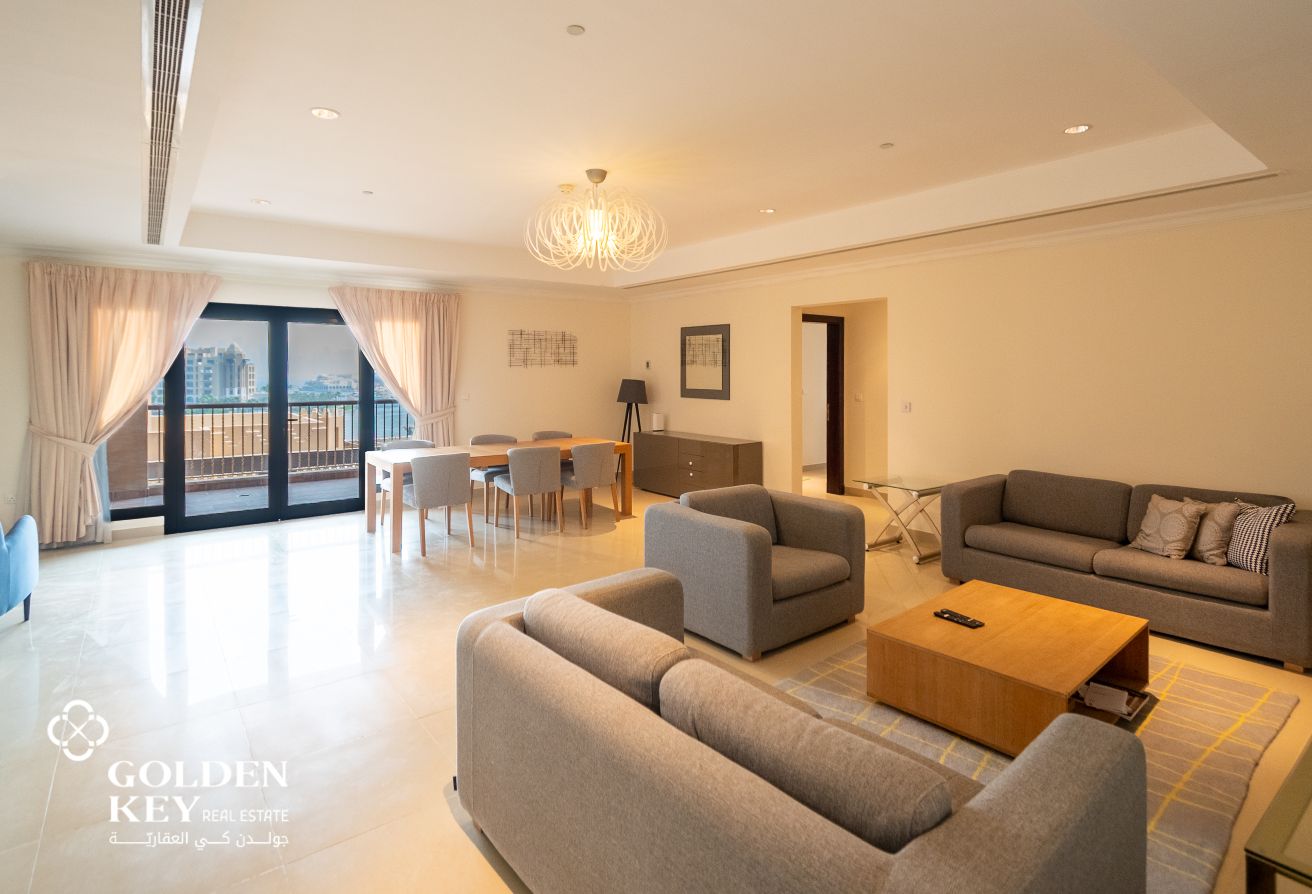 Large Layout | Furnished 2 Bedroom in Porto Arabia