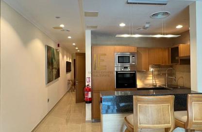 Apartment - Studio - 1 Bathroom for rent in Viva West - Viva Bahriyah - The Pearl Island - Doha
