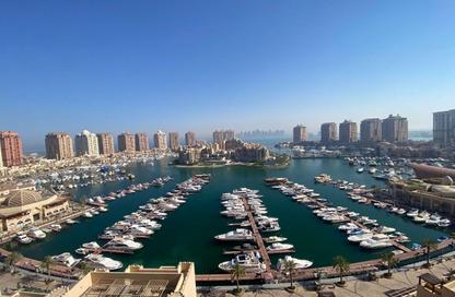 Apartment - 2 Bedrooms - 3 Bathrooms for rent in East Porto Drive - Porto Arabia - The Pearl Island - Doha