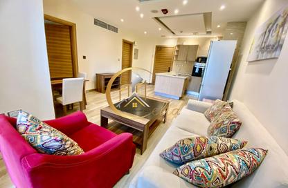 Apartment - 1 Bedroom - 2 Bathrooms for rent in Al Sadd Tourist Apartments - Al Sadd - Doha