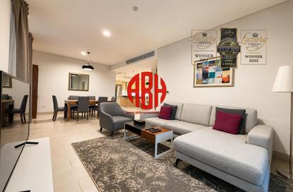 Apartment - 2 Bedrooms - 3 Bathrooms for rent in Viva Central - Viva Bahriyah - The Pearl Island - Doha