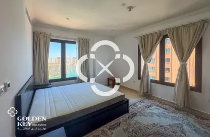 Apartment - 2 Bedrooms - 3 Bathrooms for rent in West Porto Drive - Porto Arabia - The Pearl Island - Doha