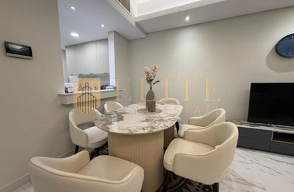 Apartment - 2 - 2 for rent in Lusail Marina Heights - Marina District - Lusail