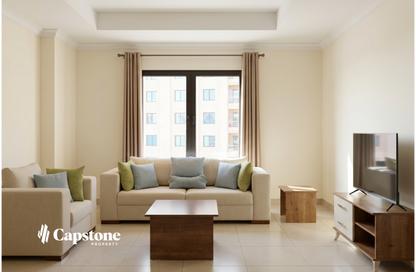 Apartment - 1 Bedroom - 2 Bathrooms for rent in East Porto Drive - Porto Arabia - The Pearl Island - Doha