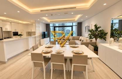Apartment - 2 - 3 for rent in Lusail Residence - Marina District - Lusail
