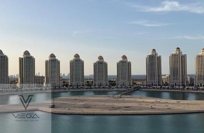 Apartment - 1 - 2 for sale in Al Mutahidah Tower - Viva Bahriyah - The Pearl Island - Doha