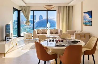 Apartment - 1 Bedroom - 2 Bathrooms for sale in Lusail Marina Heights - Marina District - Lusail