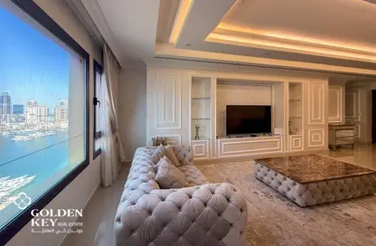 Apartment - 1 Bedroom - 2 Bathrooms for rent in East Porto Drive - Porto Arabia - The Pearl Island - Doha