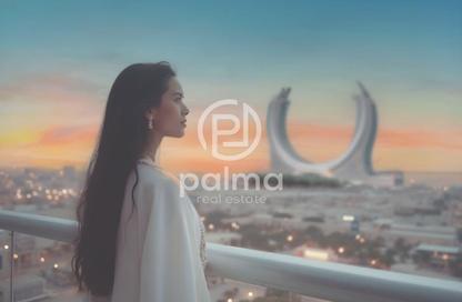 Apartment - 1 Bedroom - 2 Bathrooms for sale in Marina Tower 07 - Marina District - Lusail