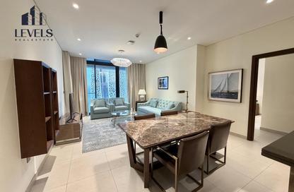 Apartment - 2 - 3 for rent in Lusail Marina Heights - Marina District - Lusail